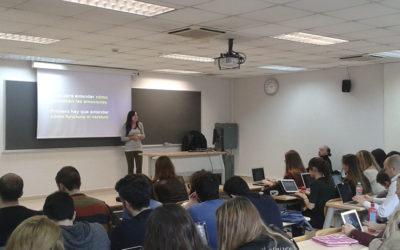 Conferencia sobre ¨Comunicación política, emociones y persuasión¨ en la Universidad Complutense de Madrid