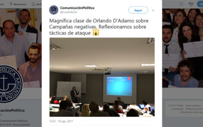 Seminario en el Posgrado en Comunicación Política e Institucional de la UCA