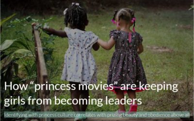 How “princess movies” are keeping girls from becoming leaders