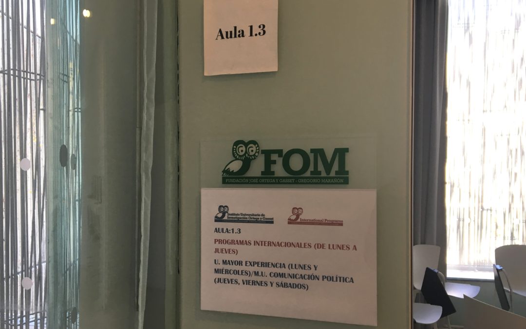 Iniciamos el año con actividades de formación en la Fundación Ortega Marañón, en Madrid