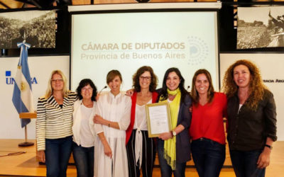 Reconocimiento de la Honorable Cámara de Diputados de la Pcia. de Buenos Aires a nuestra trayectoria