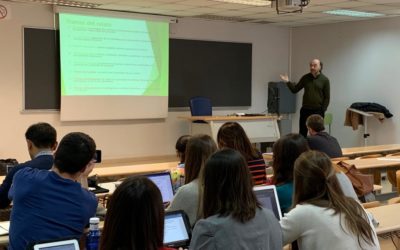En Madrid, clase en el Master en Estudios Avanzados en Comunicación Política, UCM