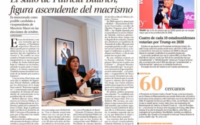 Nuestra opinón en El Mercurio sobre el perfil político de Patricia Bullrich