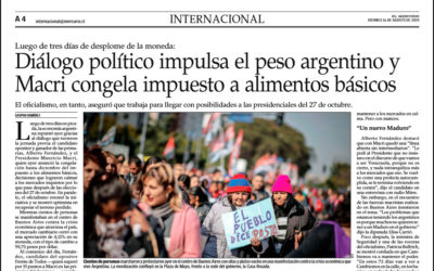 En El Mercurio, Chile, opinamos sobre las consecuencias de las PASO