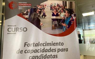 En campaña para las elecciones al Congreso Perú 2020