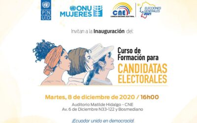 Taller para candidatas Ecuador 2021