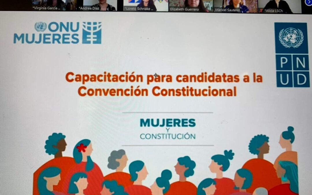 Capacitamos candidatas en Chile