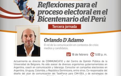 Orlando D’Adamo en el JNE de Perú