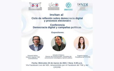 Orlando D’Adamo dialogó en Costa Rica sobre las campañas actuales
