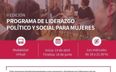 Nueva sesión de herramientas de liderazgo con mujeres del sector social y productivo