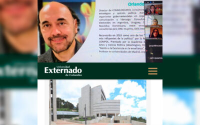 Segunda semana en la Especialización en Marketing Político y Estrategias de Campaña, en Colombia