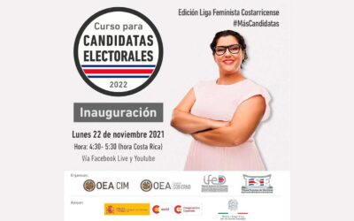 Media training para candidatas en Costa Rica