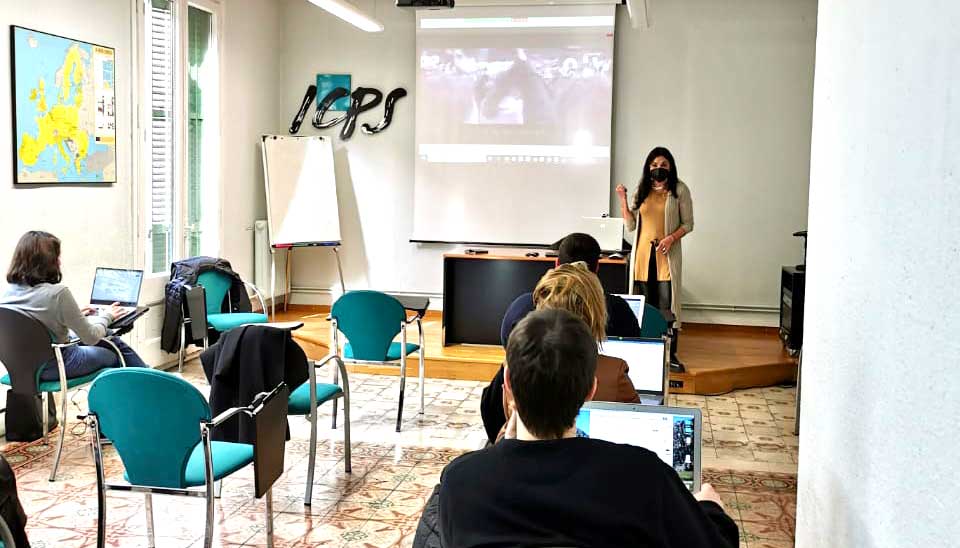 Sesiones de formación en el Master en Marketing Político, Barcelona