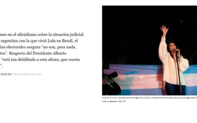 Entrevista con la «La Tercera» de Chile. Analizamos la situación política Argentina
