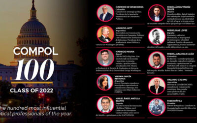 Reconocidos entre los 100 profesionales más influyentes de la comunicación política 2022
