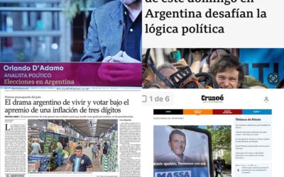 Analizamos en medios internacionales las perspectivas para las elecciones en Argentina