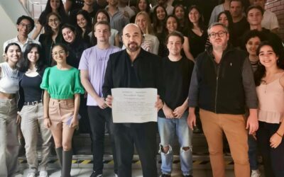 Recibimos un premio en la Universidad de Belgrano