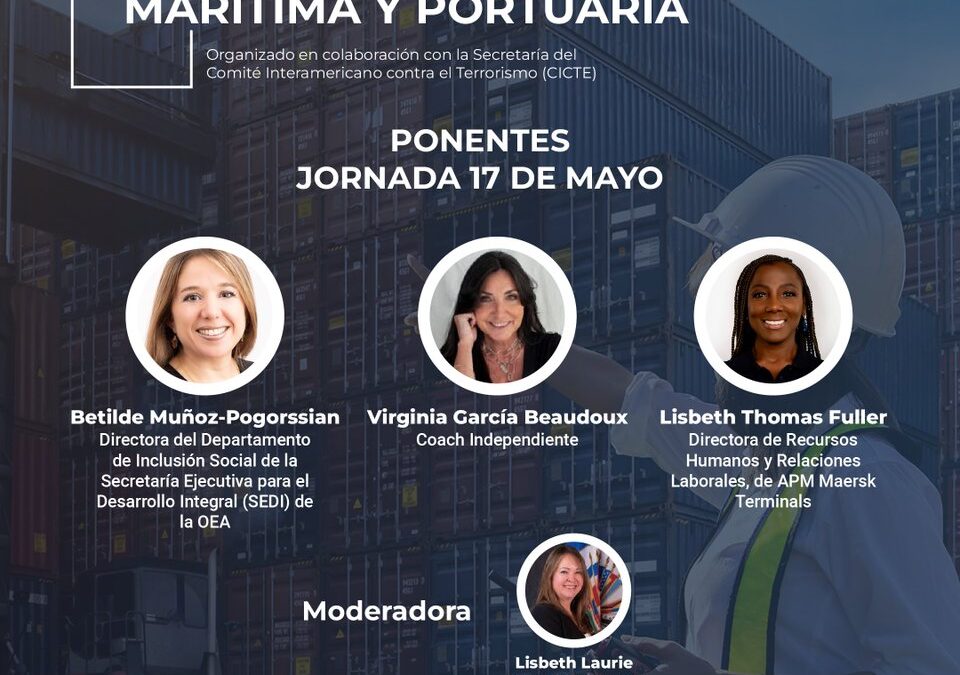 Mujeres en protección marítima y portuaria