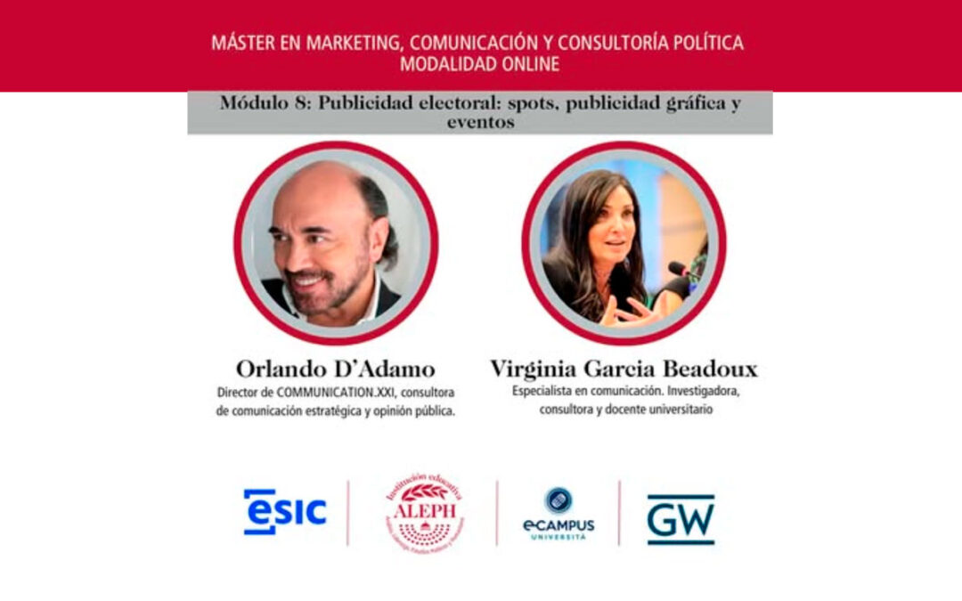 Consultoría, comunicación política y formación profesional en Madrid